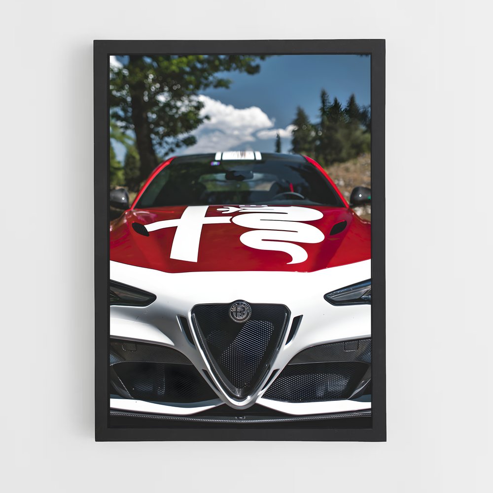 Poster Giulia de gtam – affiche Alfa Romeo (vue 2)